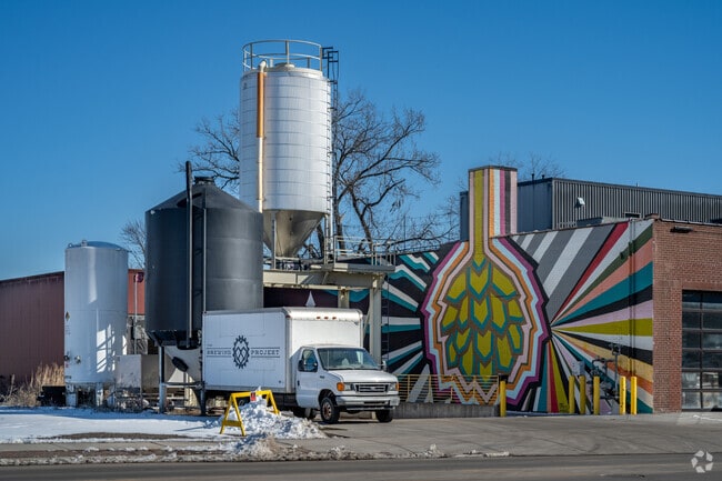 The Brewing Projekt has a stand-out mural that has become a West Riverside landmark.