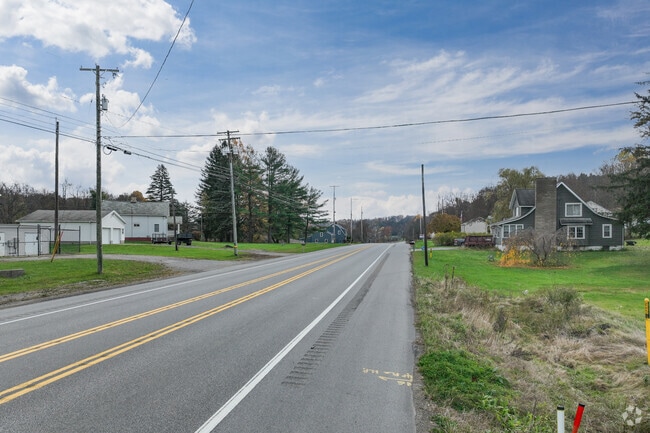 In Kittanning Township, some houses are directly right across from one another.