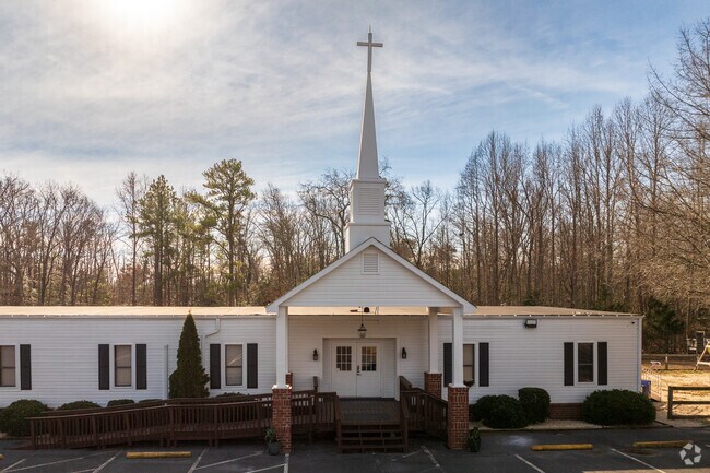 The entrance of Freedom Christian Academy.