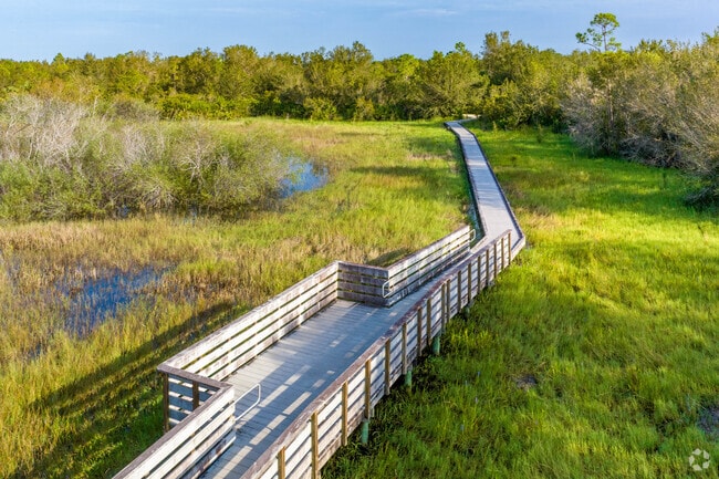 Prairie Pines Preserve in northern Diplomat has a 3-mile loop trail with a boardwalk.