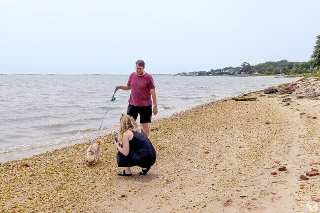 Squires Beach in Hampton Bays near Quogue is a nice spot for a stroll at low tide.