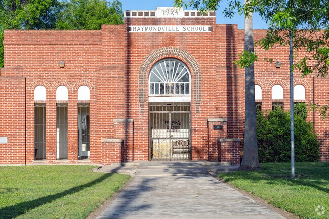 The old Raymondville School is now a historical museum located on the east side of Raymondville.