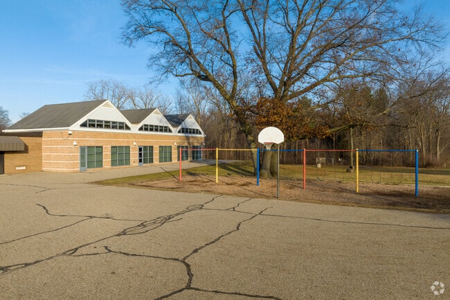 Playlot at Morgan Elementary School.