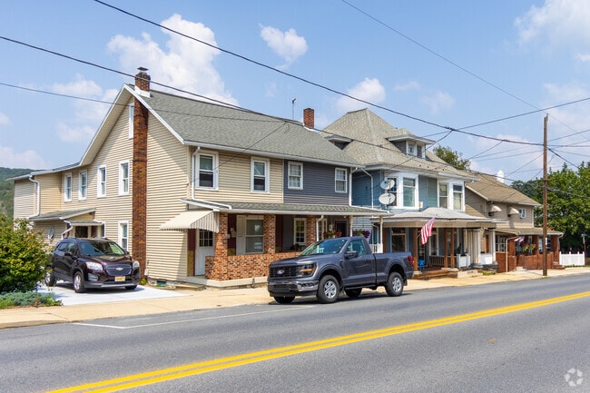 Homebuyers can find stylish duplexes and American Foursquares in Lansford.