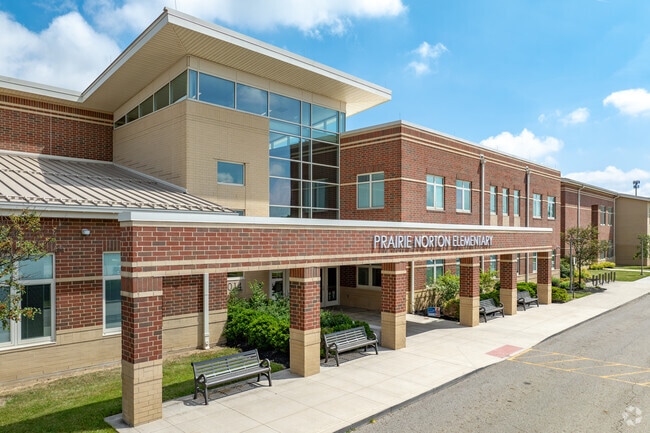 Prairie Norton Elementary, which offers a gifted program and serves over 500 students.