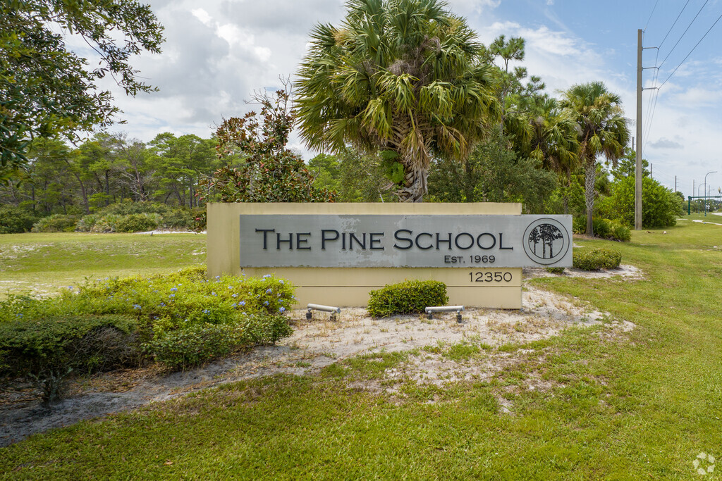 The Pine School- Sign