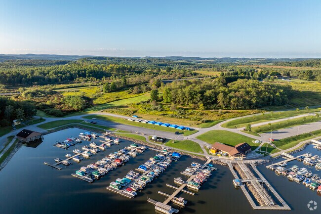 Several state parks offer recreation in the mountains surrounding Altoona like Prince Gallizin.