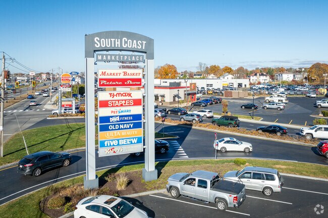 South Coast Marketplace is Fall River's go to spot for shopping and dining in one place.