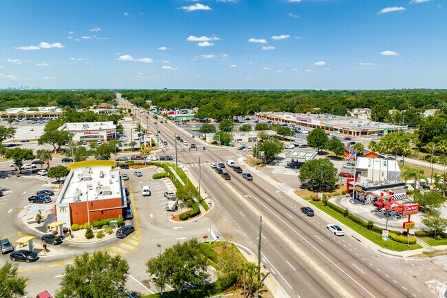 There are plenty of dining and shopping options along Dr. Martin Luther King Jr. Boulevard.