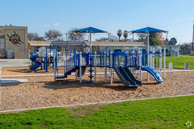 The playground at Garfield Elementary School in Selma.