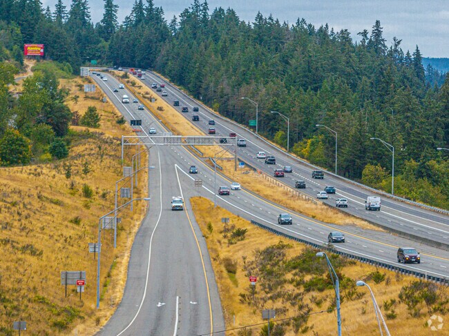 Highway 3 ties Marine Drive to the rest of the Kitsap Peninsula and cities like Silverdale.