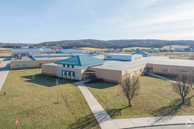 Glacier Creek Middle School has an A rating according to Niche.
