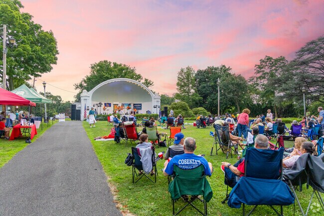 The Summer Sounds Concert Series is one of many cultural events that residents can enjoy.