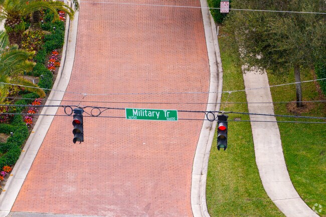 Military Trail is the main road crossing through Boca Delray neighborhood.