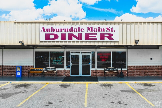 Locals often run into friends and neighbors at the Auburndale Main Street Diner.