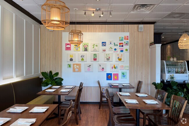 Visit the charming restaurant Panisa for friendly service and savory food in Burke Centre.