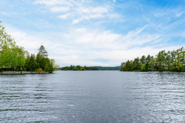 Lake Memphremagog, a 31-mile lake, is popular for boating and swimming.
