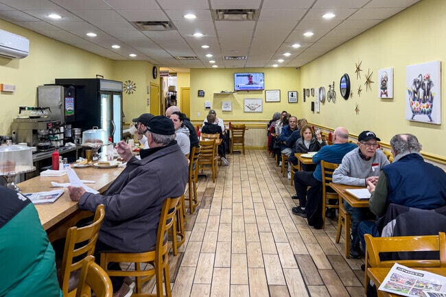 The Diner in nearby Jamesburg is a great local eatery for breakfast and lunch.