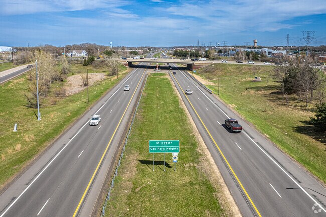 Cutting through the heart of Oak Park Heights is Minnesota Highway 36.