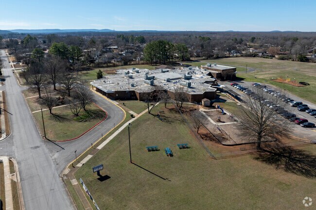 Full Campus of Chaffee Elementary School in Huntsville Alabama.