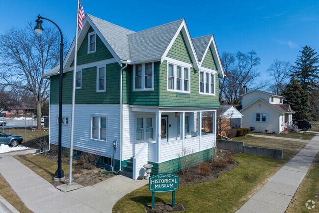 Clawson Historical Museum is a home that was built around 1919 and features historic exhibits.