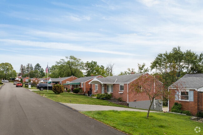 Castle Shannon, where every row of homes tells a unique story.