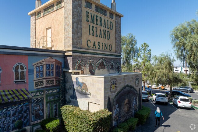 Casino such as the Emerald Island are a common sight in the Water Street District in downtown.