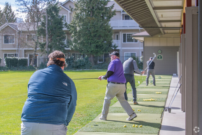 Head the Fairwood Country Club driving range for an afternoon outside.