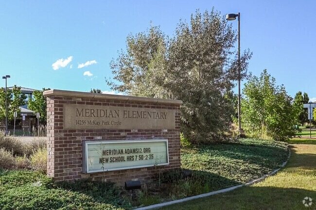 Meridian Elementary School provides a nurturing environment for children in grades K–5.