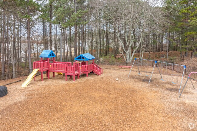 Several new playground structures can be found at Sugar Hill Christian Academy .