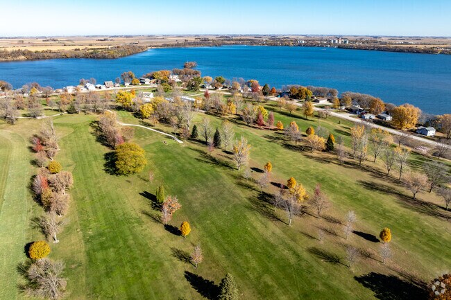 Silver Lake Country Club sits on the southern shores of Silver Lake.