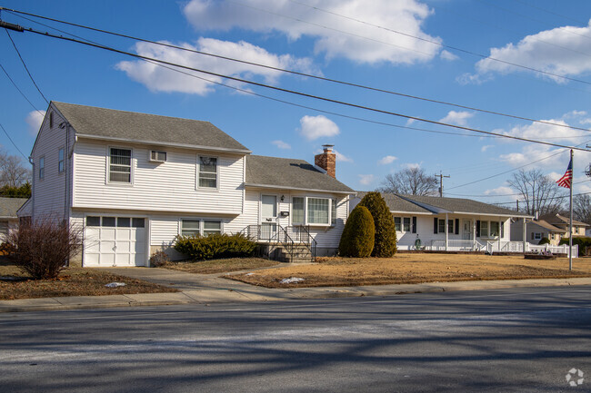 Mid-century homes make up a majority of the home options in Somers Point.