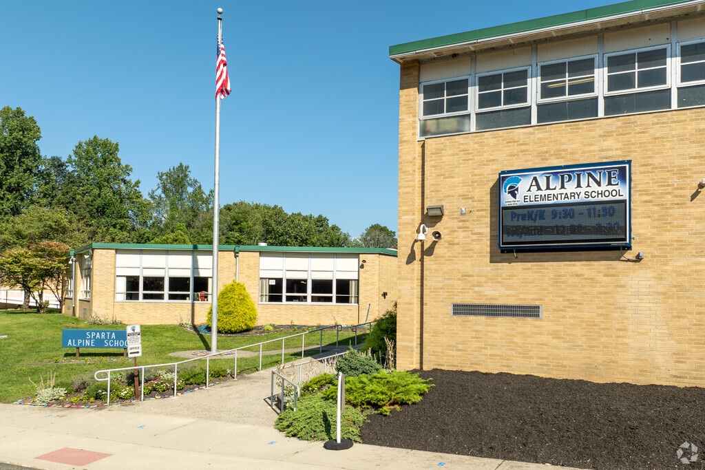 Alpine School is a highly rated school in Sparta, NJ with about 750 students in grades PK, K-2.