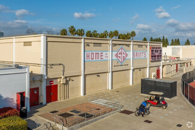 Santa Ana High School has a well-equipped athletic facilities.