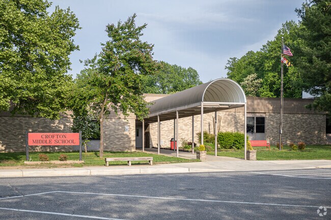 Crofton Middle School in Crofton helps students excel.