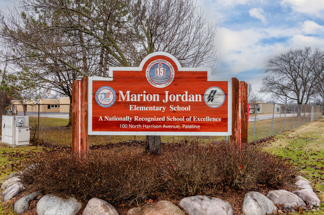 Marion Jordan Elementary serves the Palatine community.