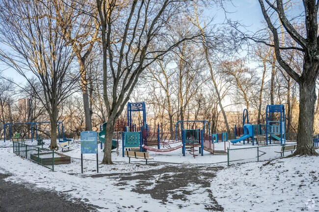 The students of Grandview PreK-5 are fortunate to have Grandview Park right next to them.