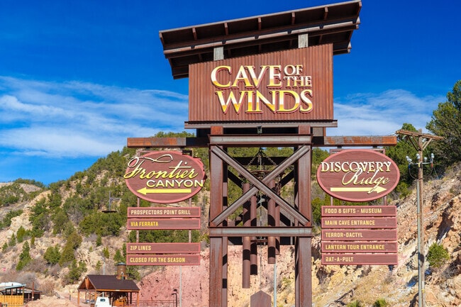 Cave of the Winds draws the adventurous from miles around, and it's in Cedar Heights' backyard.