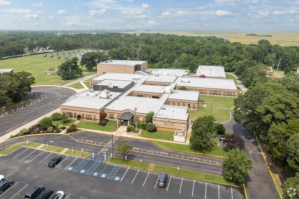 Upper Township Primary School has 479 students in grades PK, K-2 with a student-teacher ratio of 13 to 1.
