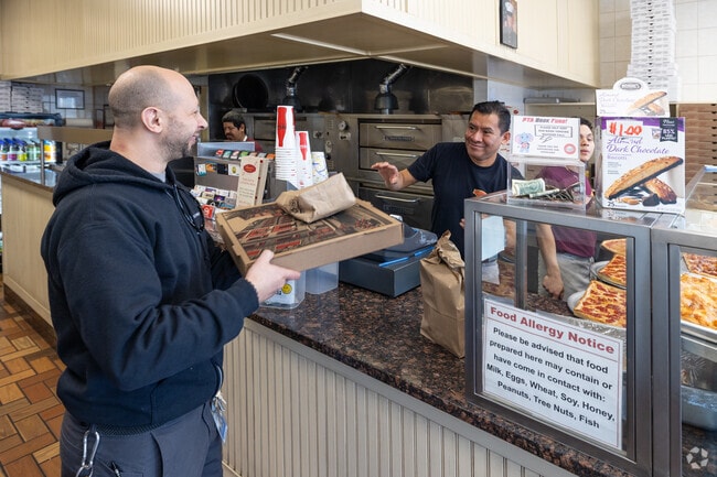 Rocco's Pizza in North Patchogue shines here among its several Long Island locations.