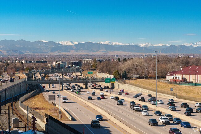 University residents who commute will appreciate easy access to I-25