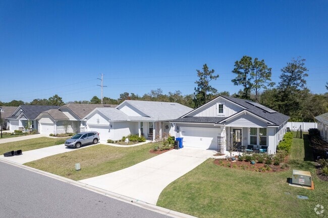 You can find one-story, ranch-style homes in the St. Augustine Shores neighborhood.