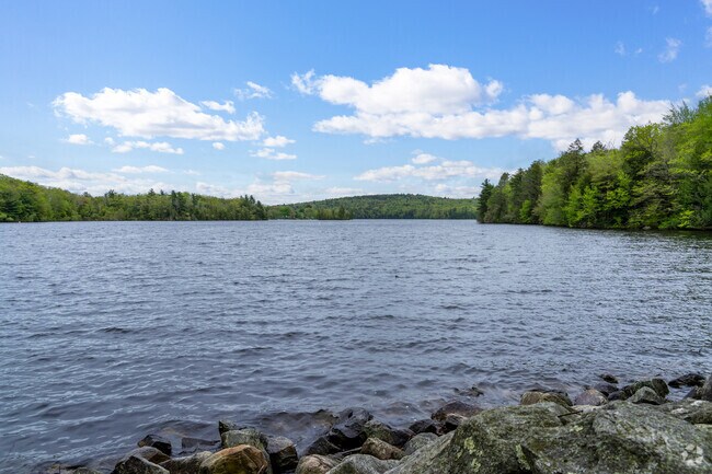 Otis Reservoir, near Tolland, is one of the best lakes in the region for recreational activities.