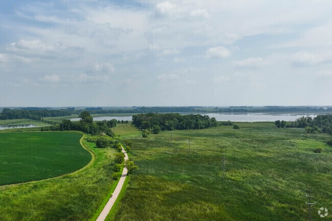 The town of Eagle Lake derives its name from the body of water north of the community.