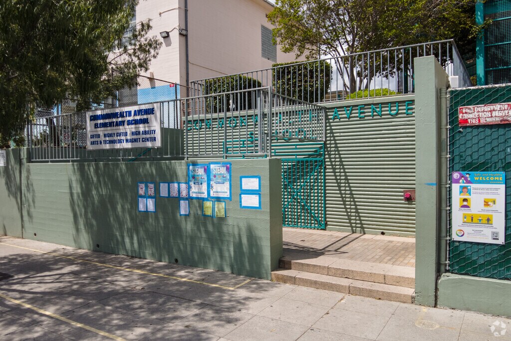 Commonwealth Avenue Elementary School serves grades K-5.