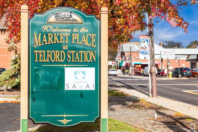 Market Place at Telford Station offers local shopping and dining.