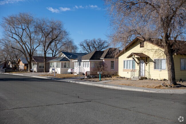 Quaint historic homes in Fallon highlight the city’s timeless charm and character.