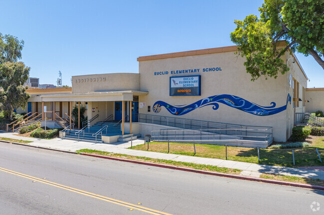 Euclid Elementary School serves students in the Teralta neighborhoods of San Diego.