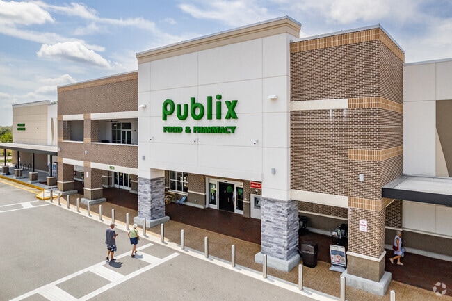 Publix Super Market at Market at Cherrywood provides a welcoming atmosphere and a convenient one-stop shop for all your grocery needs.