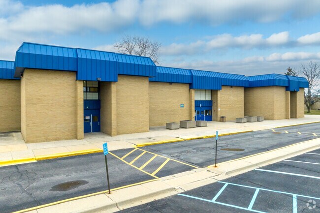 Clintondale Middle School front facade.